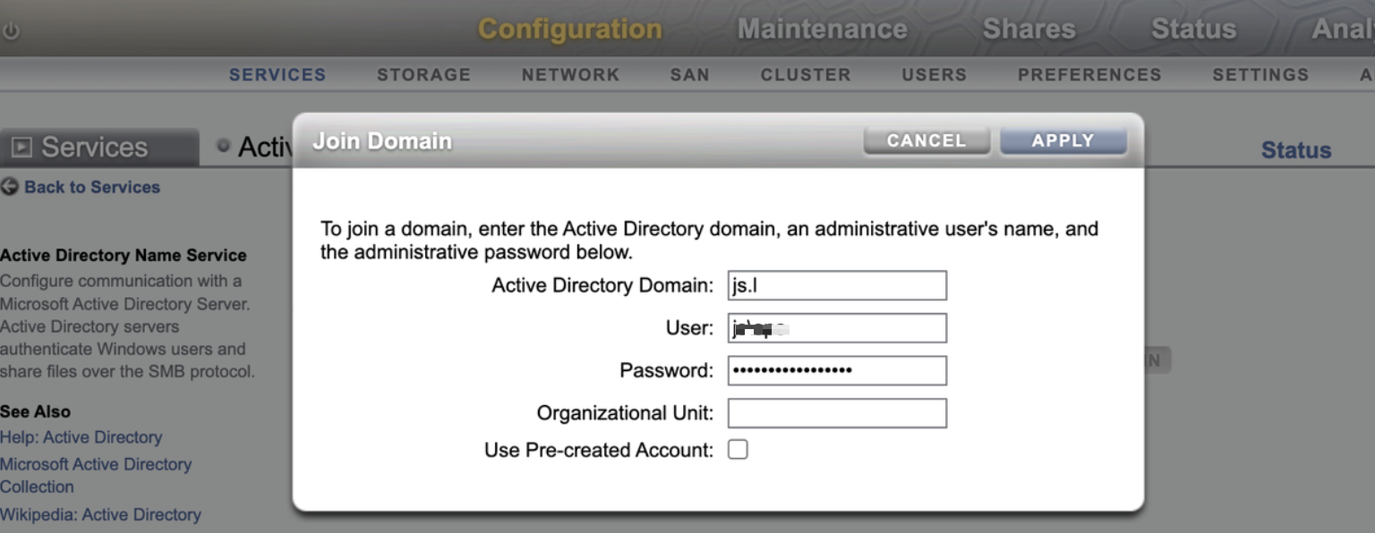 Join Active Directory domain